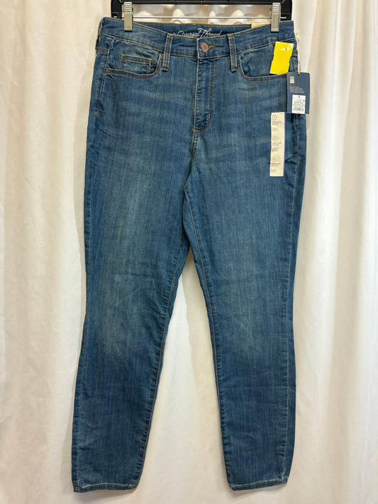 Jeans Skinny By Universal Thread In Blue Denim, Size: 8