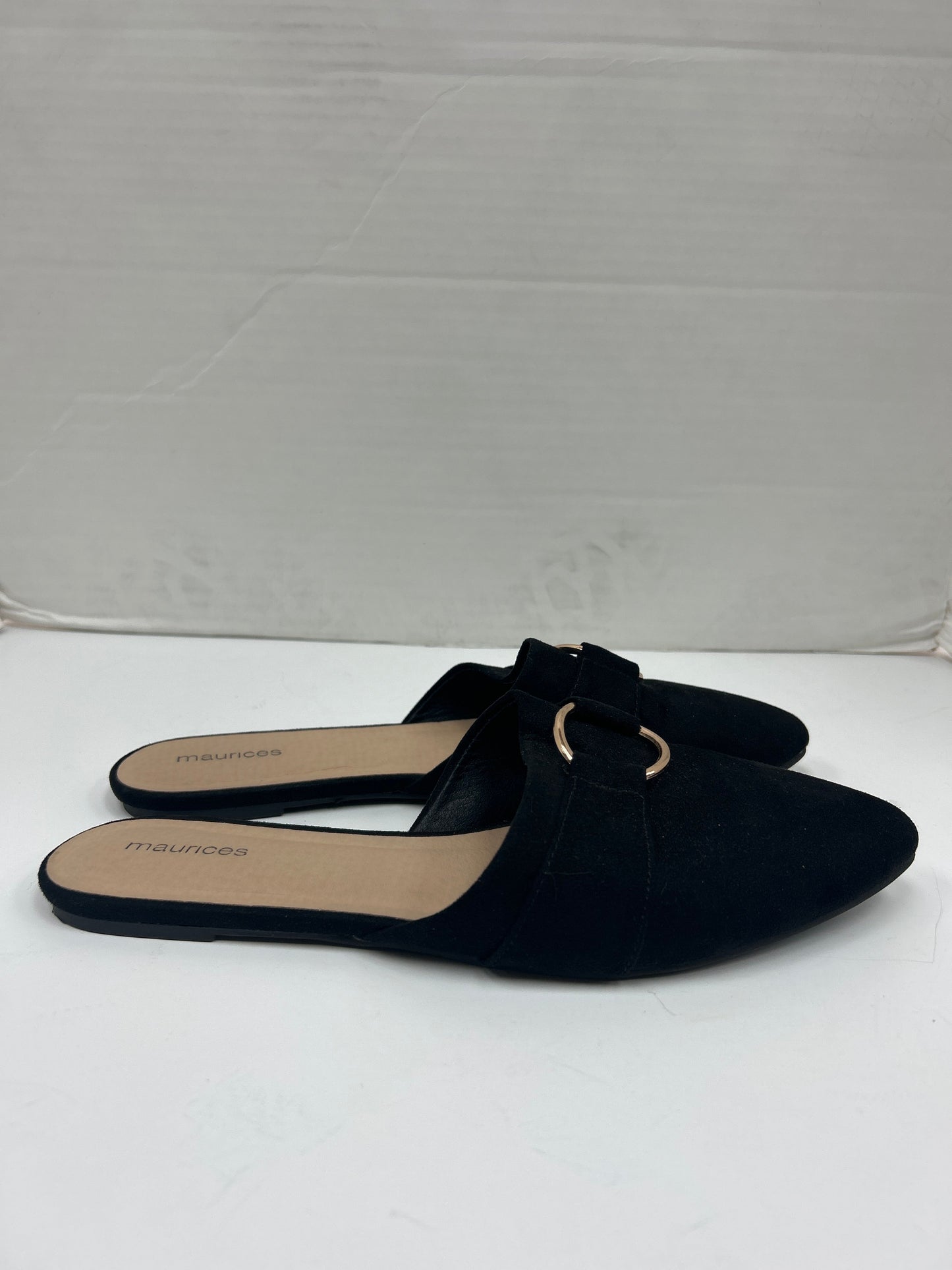 Shoes Flats By Maurices In Black, Size: 9.5