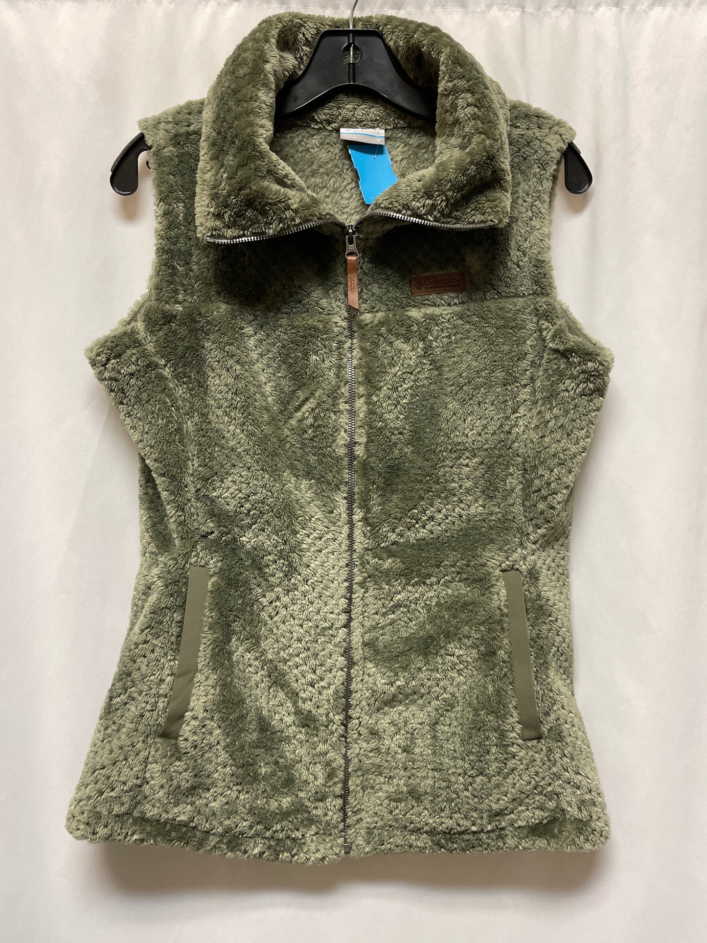 Vest Fleece By Columbia In Green, Size: S