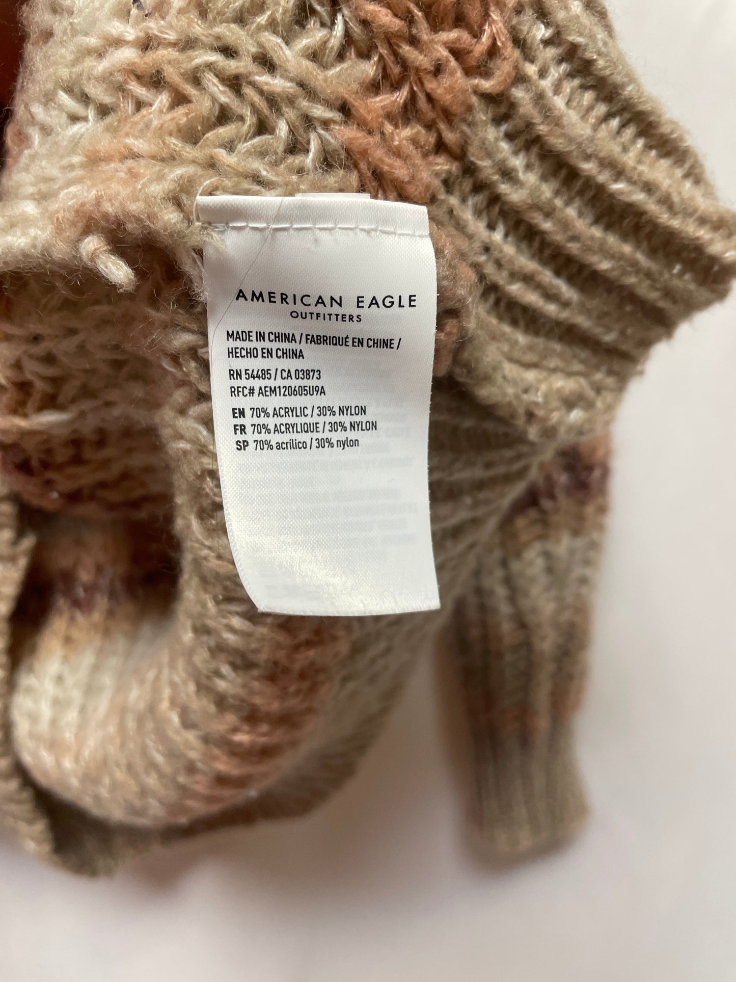 Sweater By American Eagle In Beige, Size: S