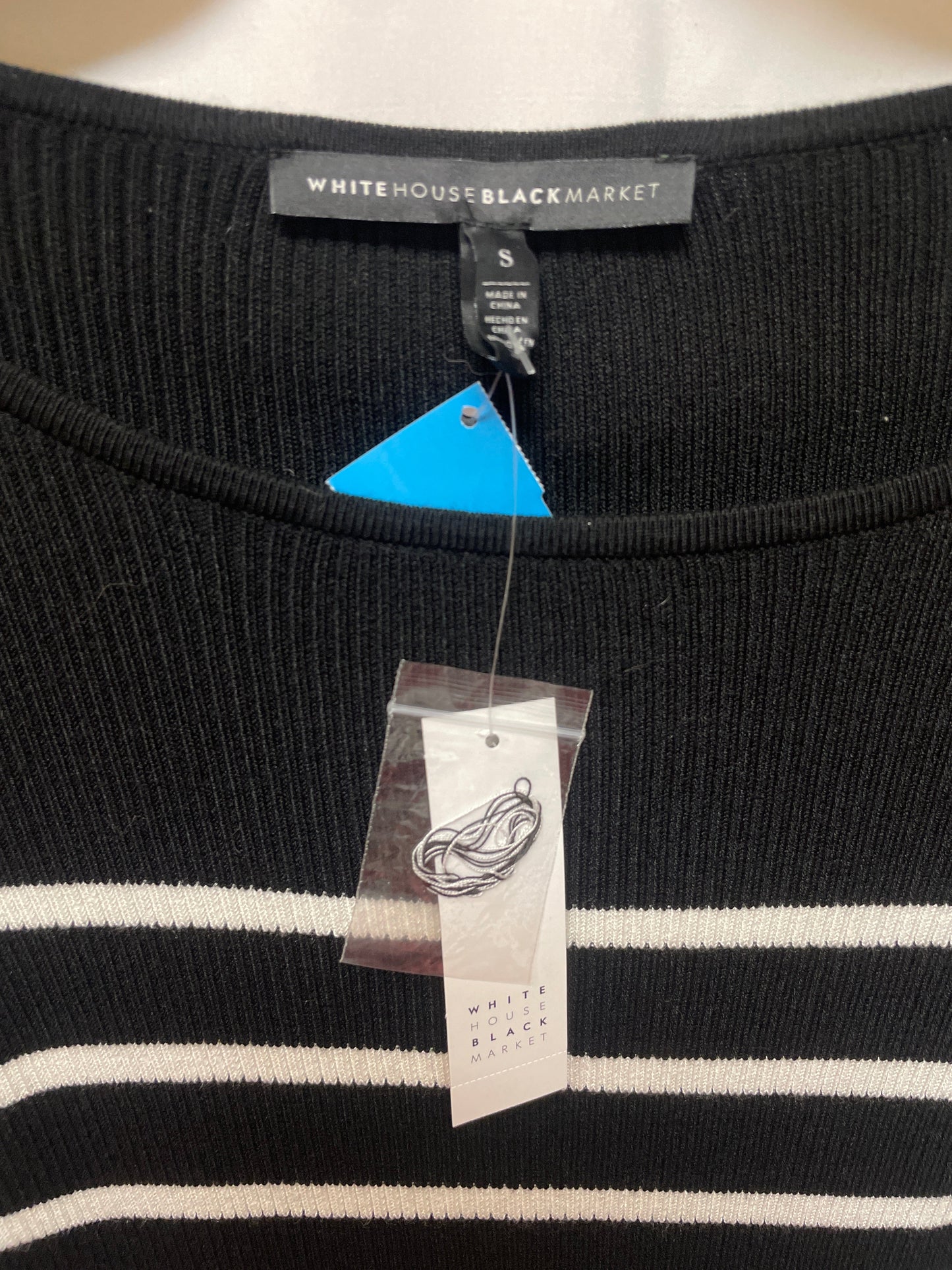 Sweater By White House Black Market In Black & White, Size: S