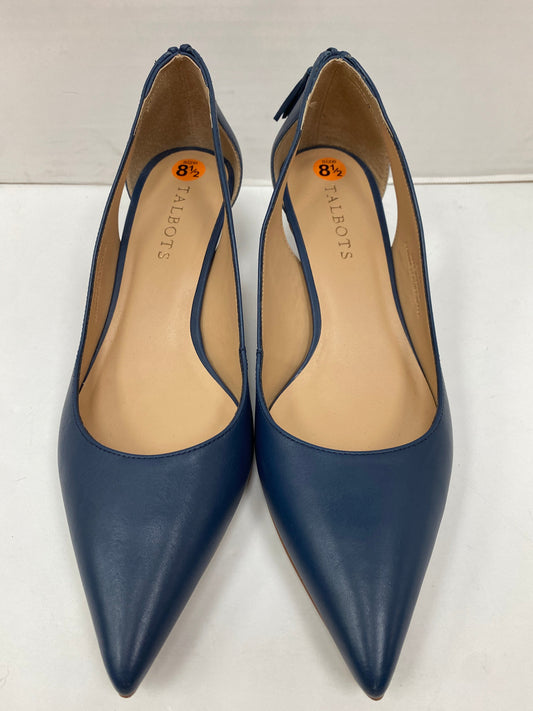 Shoes Heels Kitten By Talbots In Blue, Size: 8.5