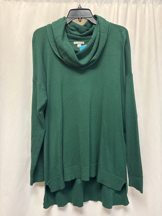 Sweater By Cato In Green, Size: L