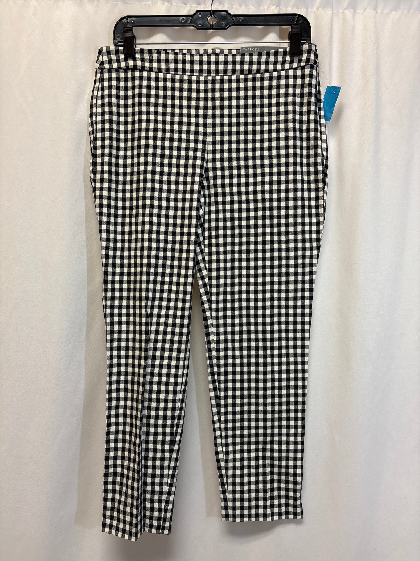 Pants Dress By Talbots In Black & White, Size: 6