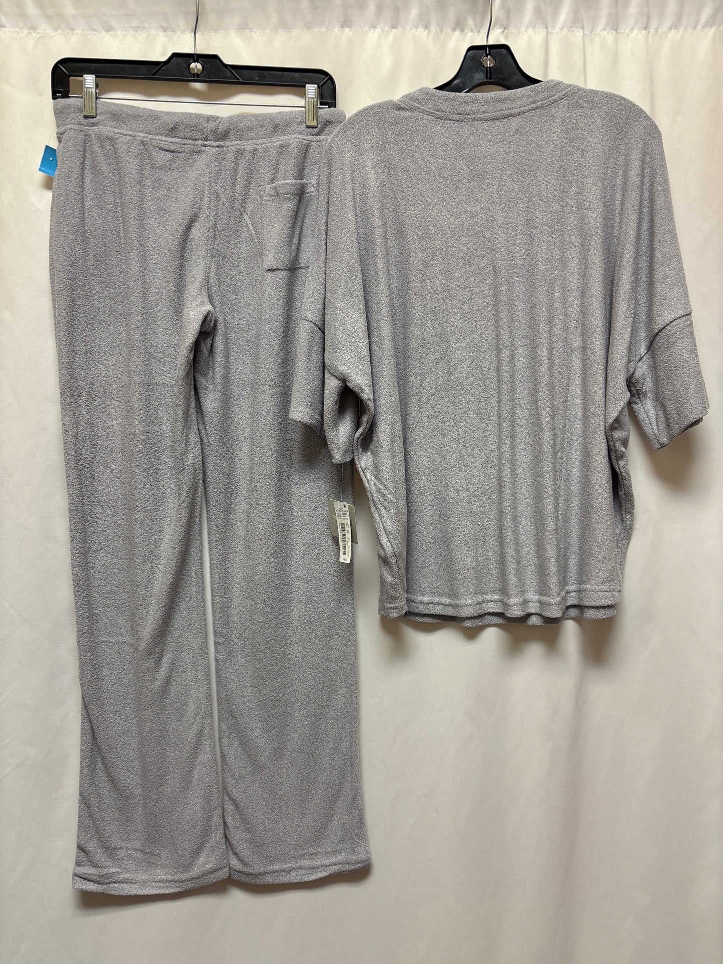 Pajamas 2pc By Natori In Grey, Size: S