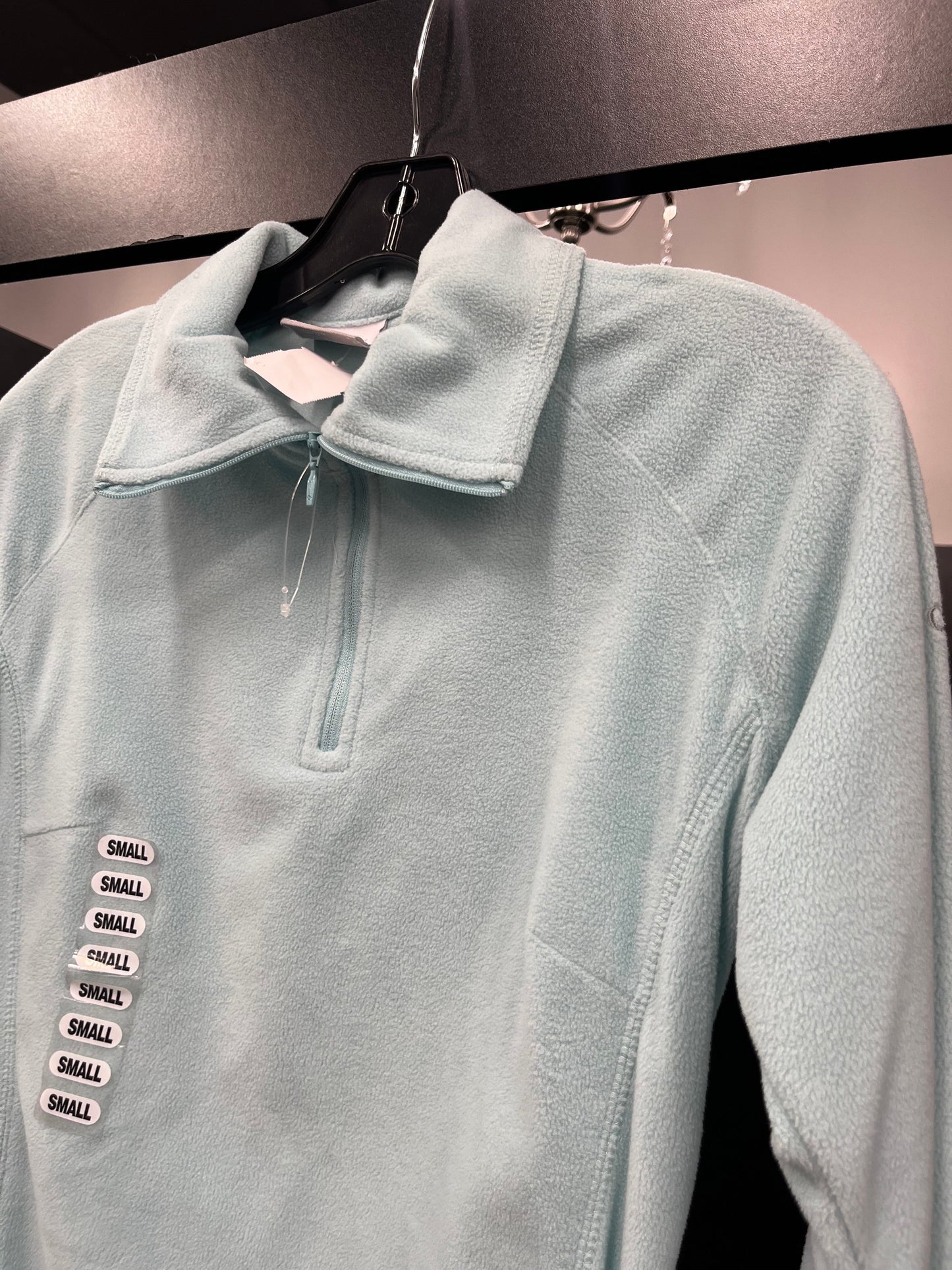 Turquoise Sweatshirt Crewneck Columbia, Size S