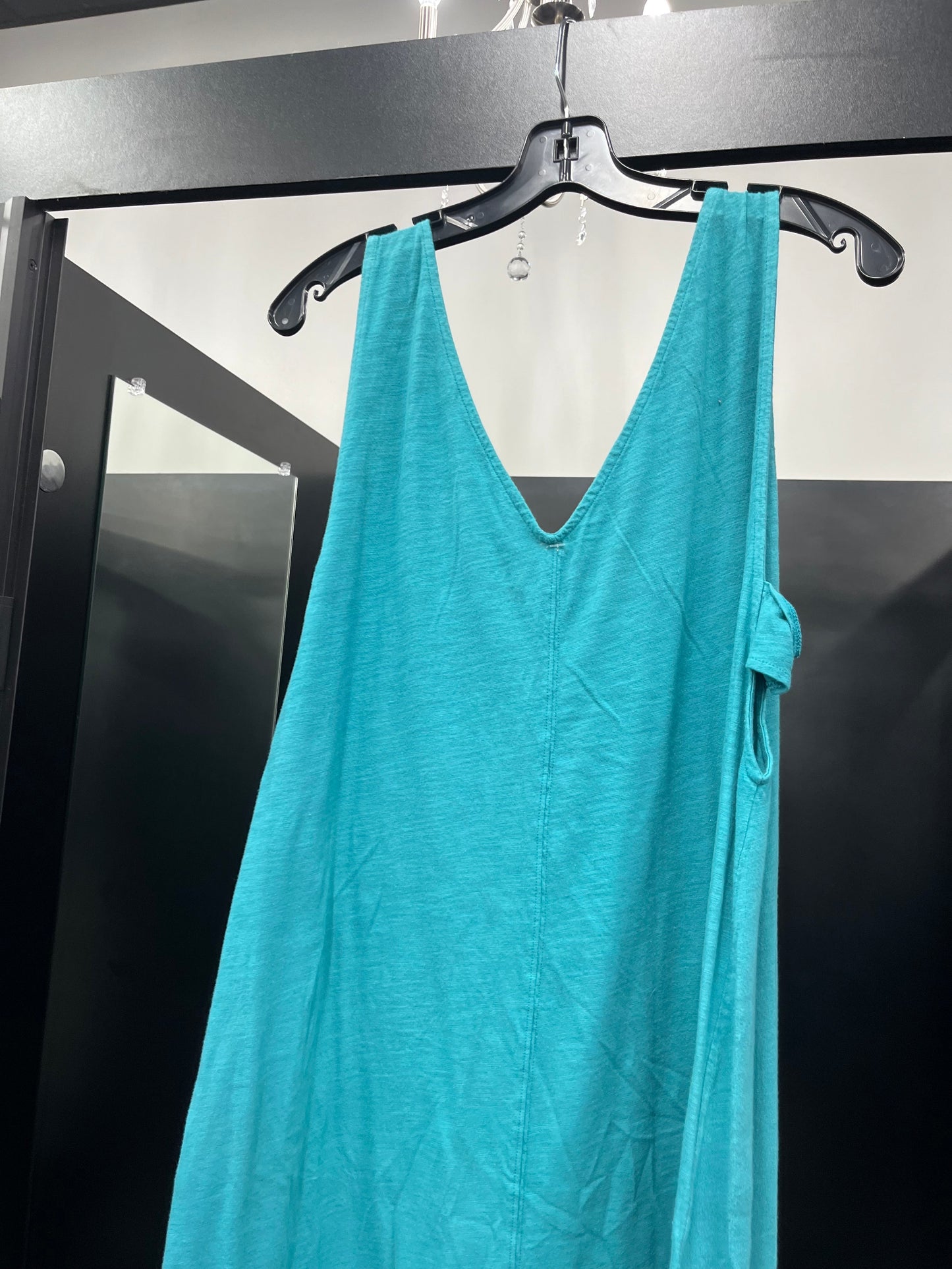 Teal Dress Casual Short Loft, Size 2x