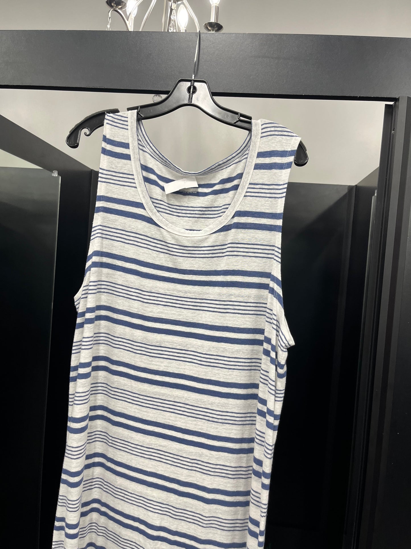 Striped Dress Casual Midi Aerie, Size 2x