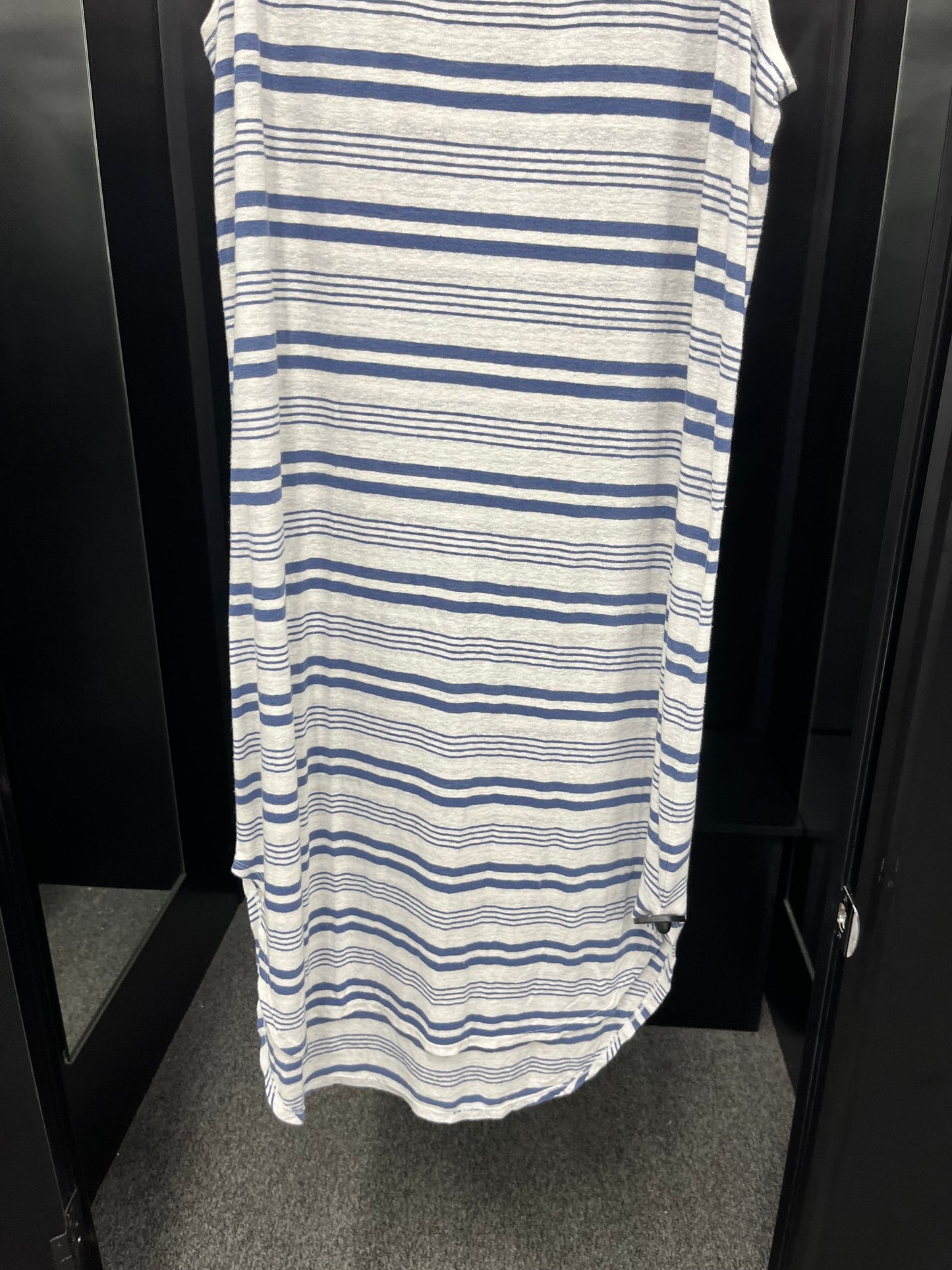 Striped Dress Casual Midi Aerie, Size 2x