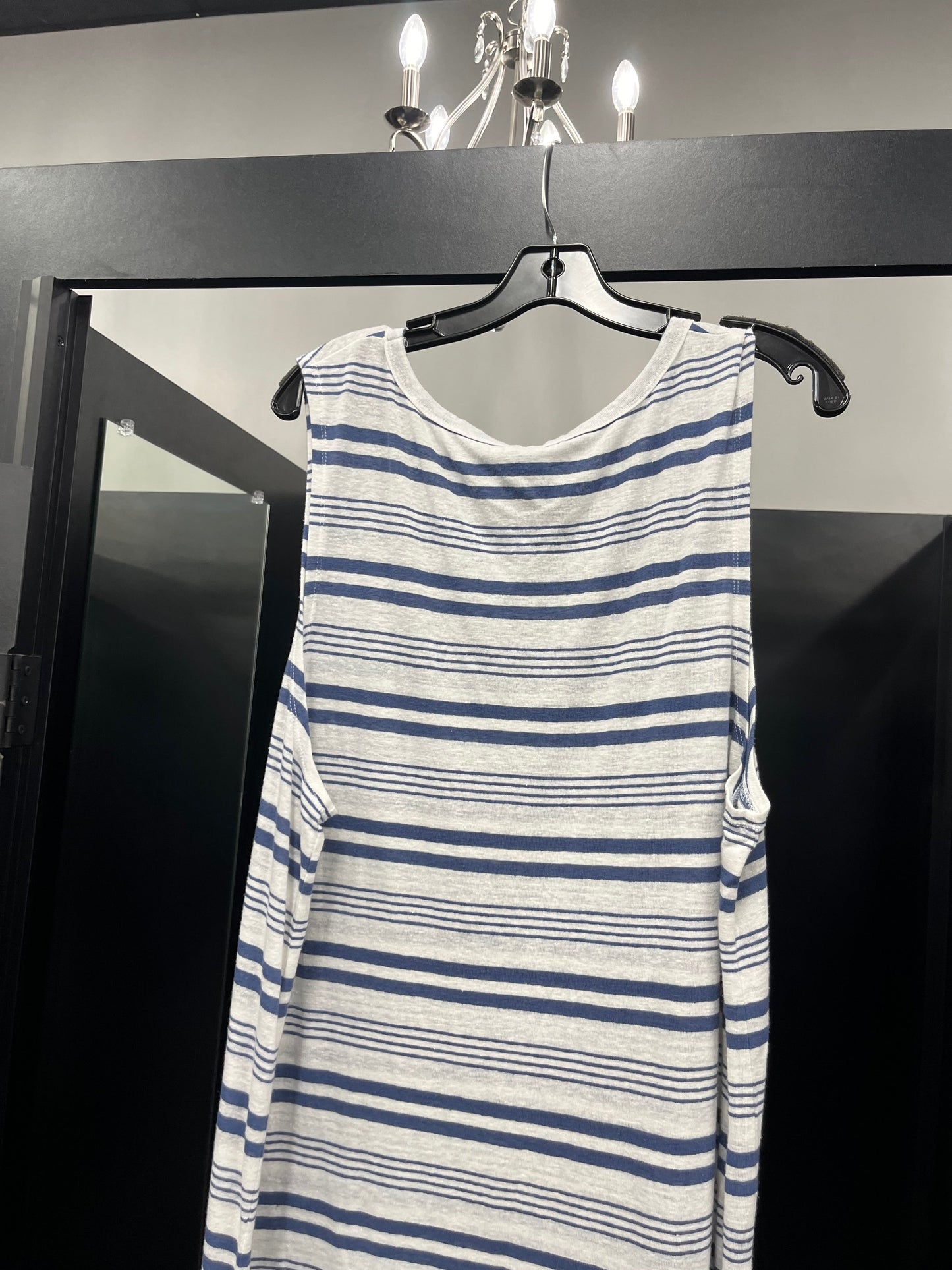 Striped Dress Casual Midi Aerie, Size 2x