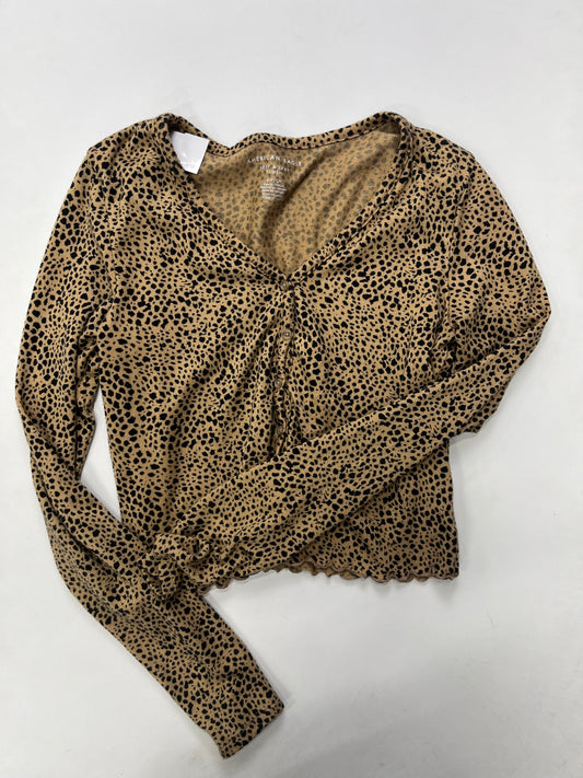 Animal Print Sweater Cardigan American Eagle, Size S