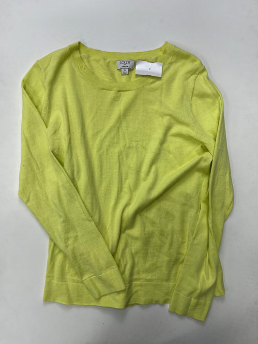 Lime Green Top Long Sleeve J Crew, Size M