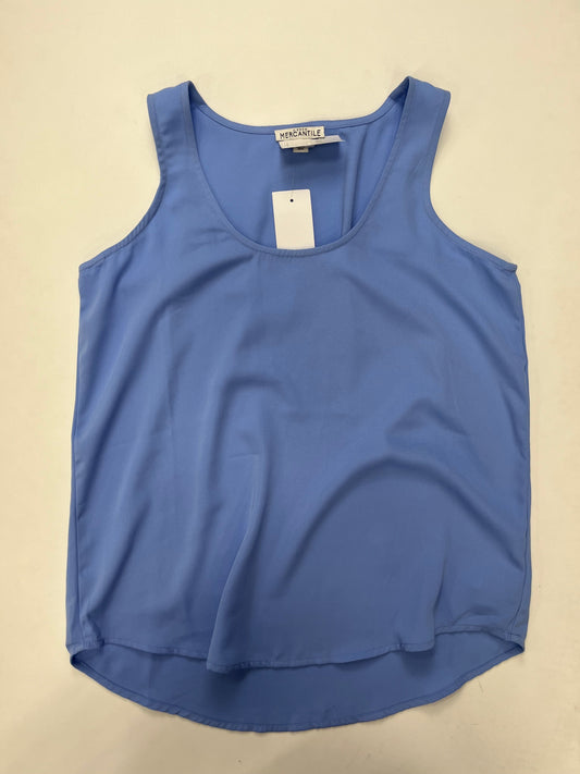 Blue Blouse Sleeveless J Crew O, Size Xs