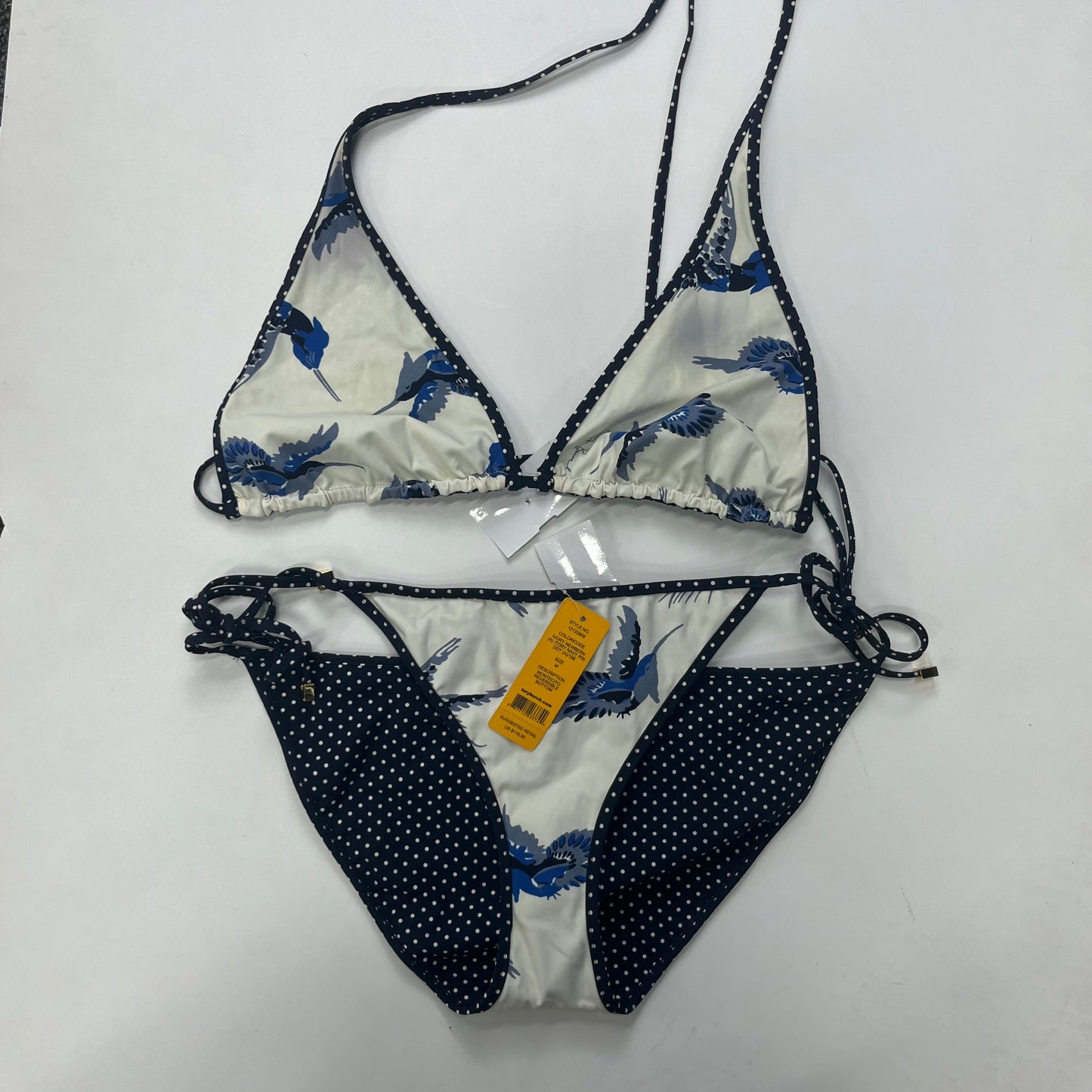 Polkadot Swimsuit 2pc Tory Burch NWT, Size M