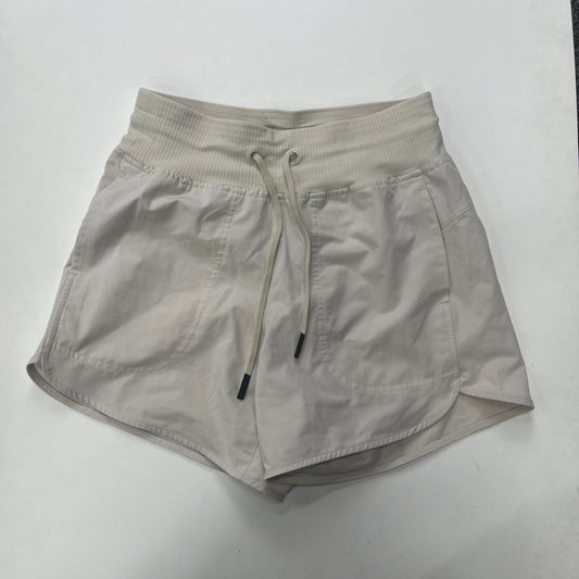 Cream Athletic Shorts Alpine, Size Xs