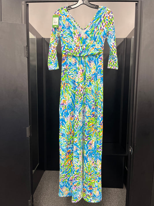 Multi-colored Dress Party Long Lilly Pulitzer NWT, Size Xs