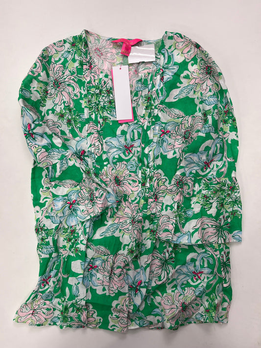 Multi-colored Tunic Long Sleeve Lilly Pulitzer NWT, Size Xs