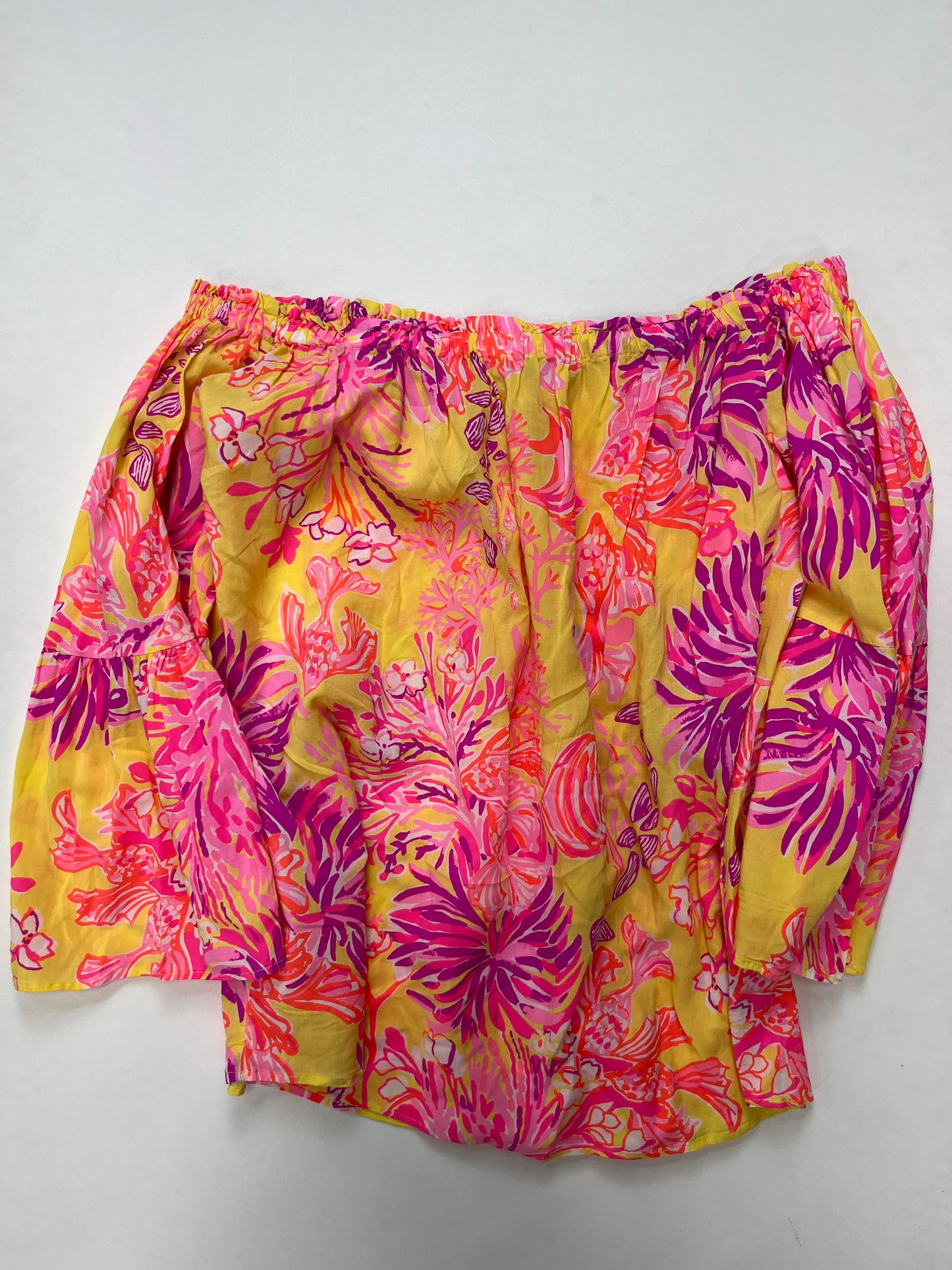 Multi-colored Top Long Sleeve Lilly Pulitzer NWT, Size Xs