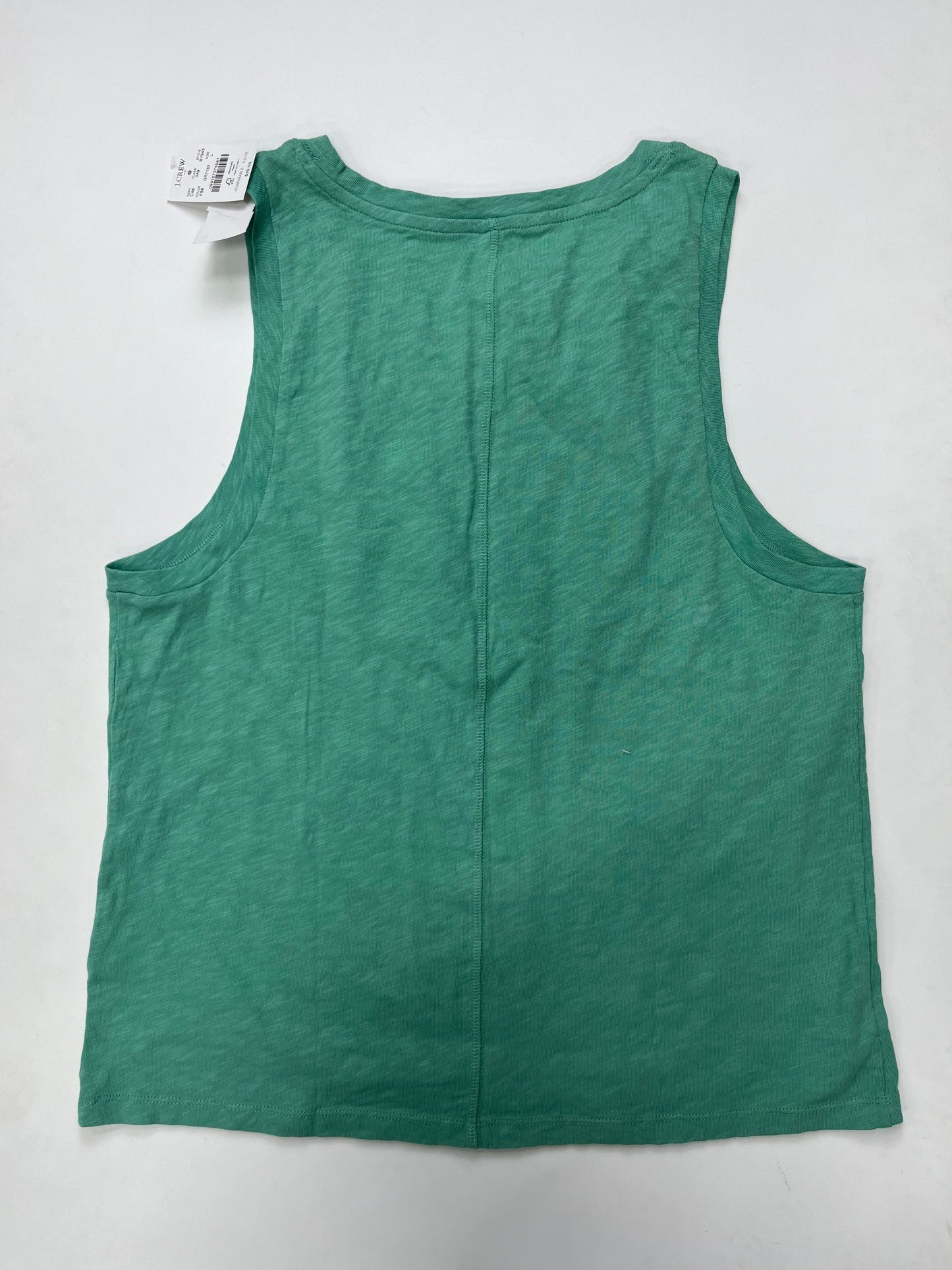 Green Tank Top J Crew, Size L