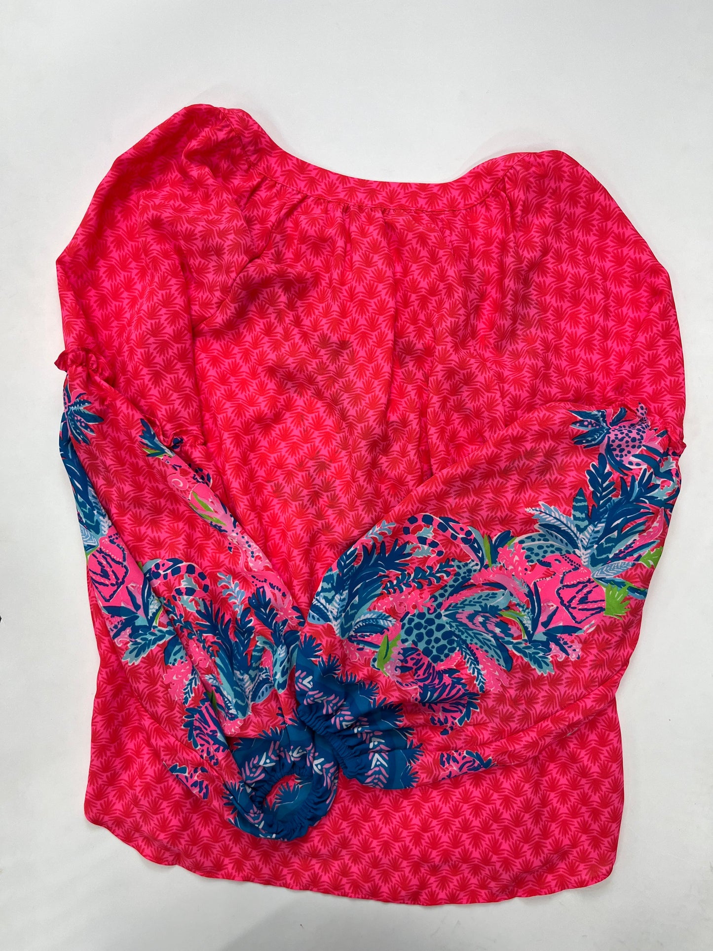 Multi-colored Blouse Long Sleeve Lilly Pulitzer NWT, Size Xs