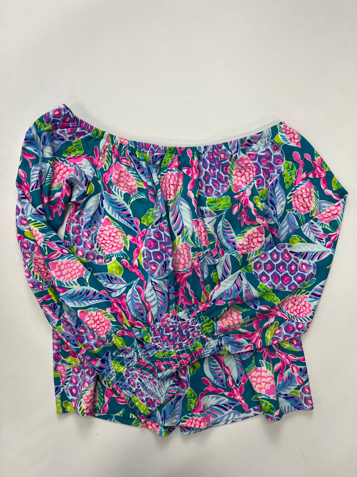 Multi-colored Top Long Sleeve Lilly Pulitzer NWT, Size Xs