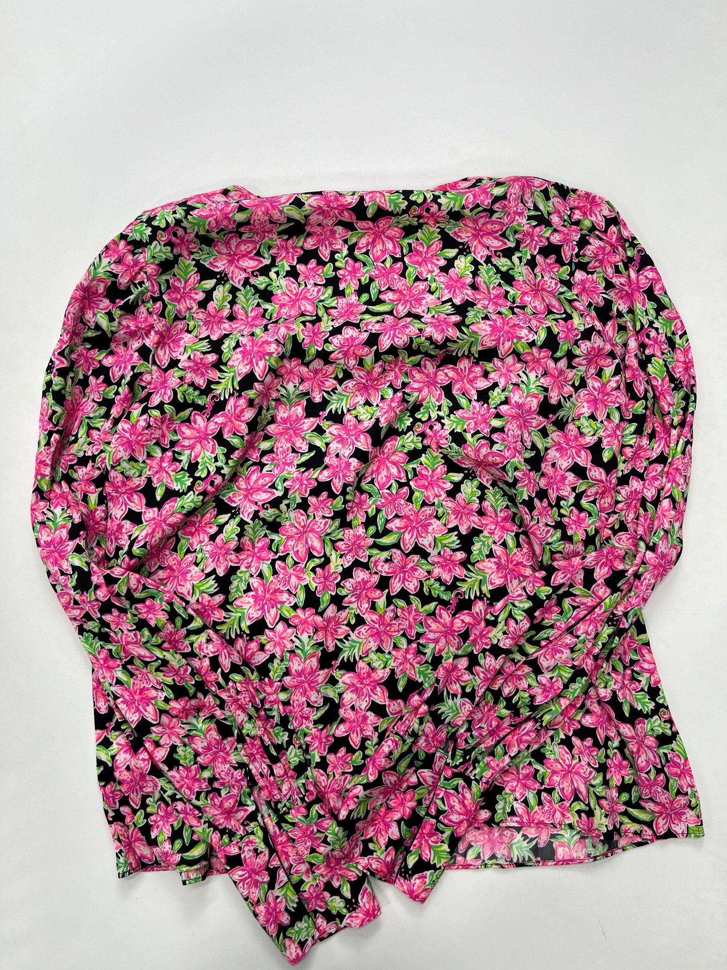 Multi-colored Blouse Long Sleeve Lilly Pulitzer, Size Xs