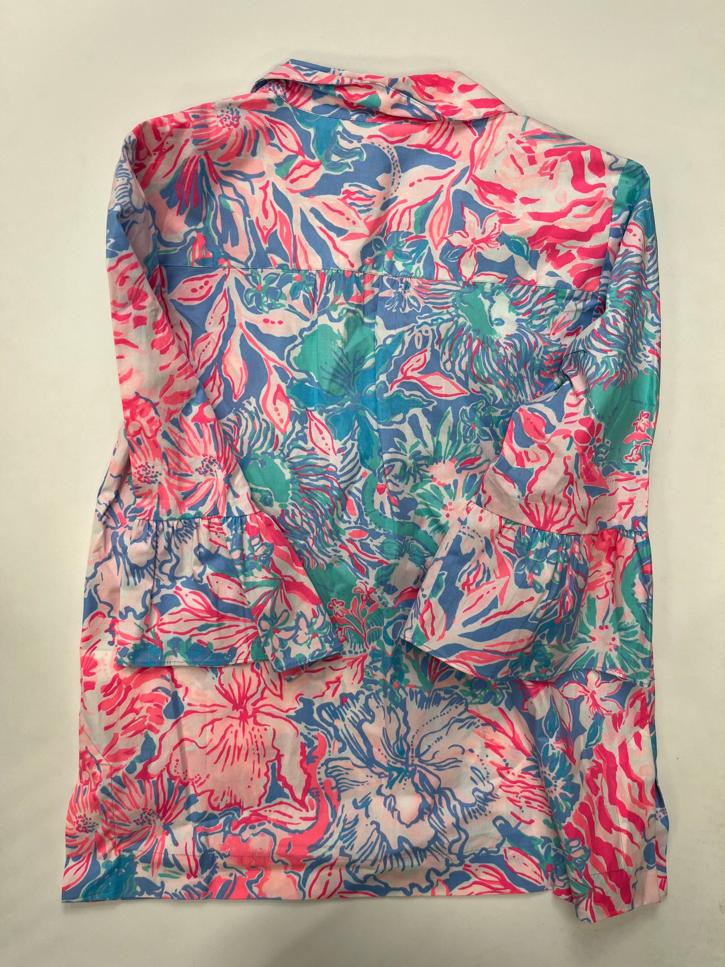 Multi-colored Top Long Sleeve Lilly Pulitzer NWT, Size Xs