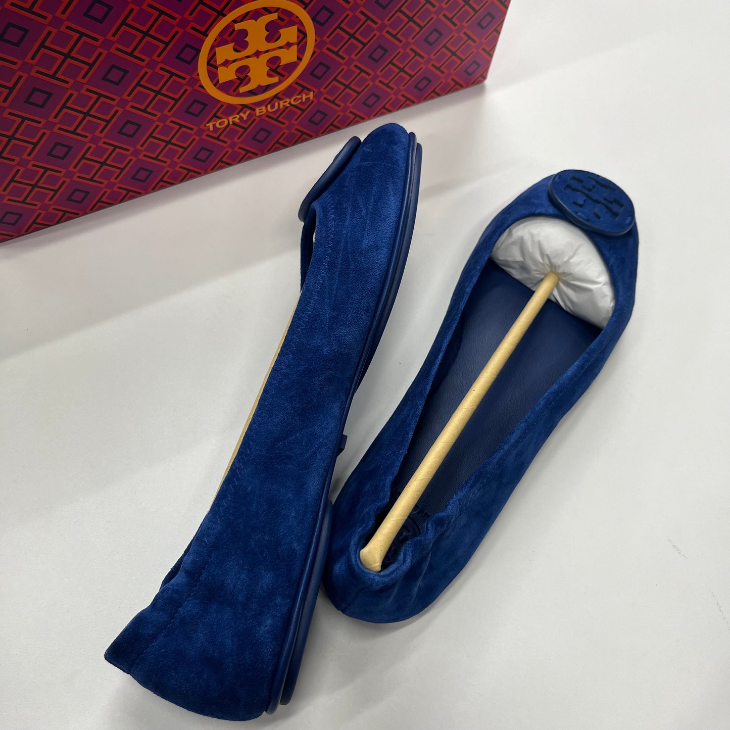 Navy Shoes Flats Mule & Slide Tory Burch, Size 9.5