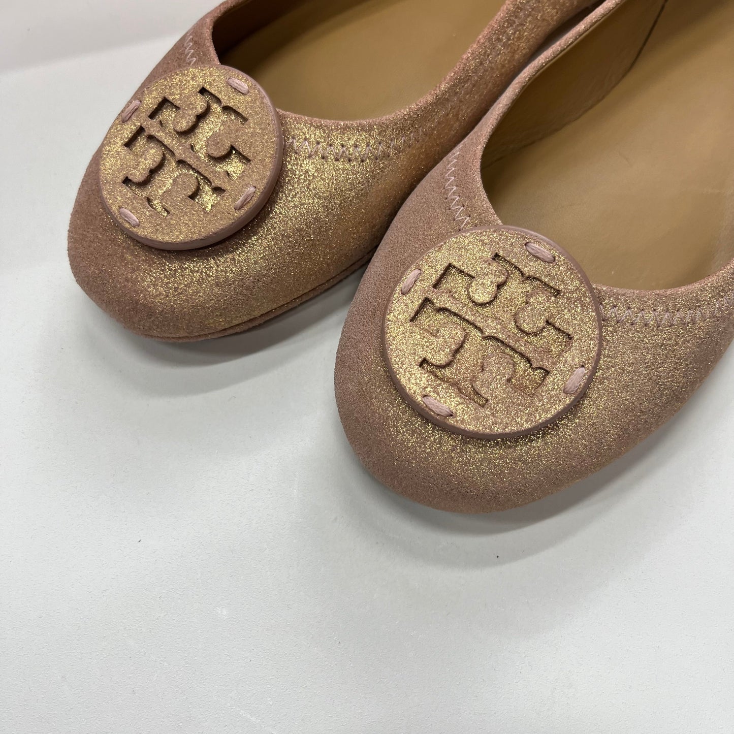 Multi-colored Sandals Flats Tory Burch, Size 9.5