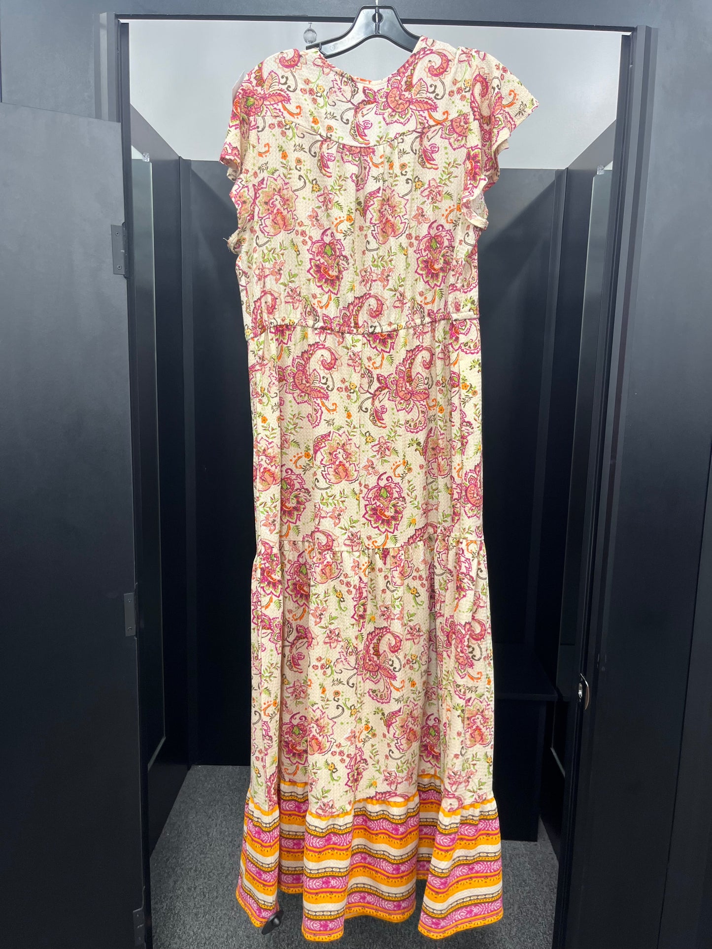 Dress Casual Maxi By Cato In Floral, Size: L