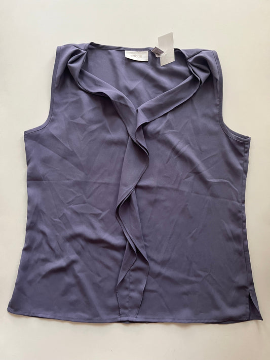 Purple Blouse Sleeveless Chicos, Size S