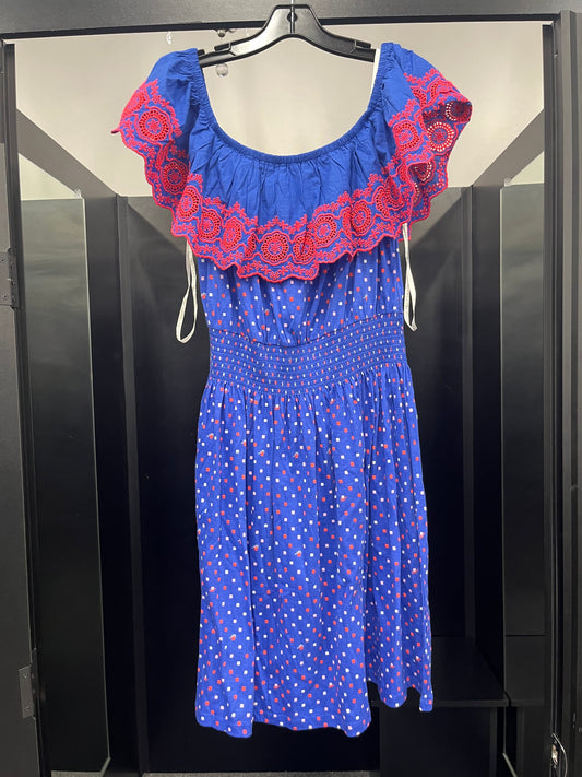 Royal Blue Dress Casual Midi Lilly Pulitzer NWT, Size L