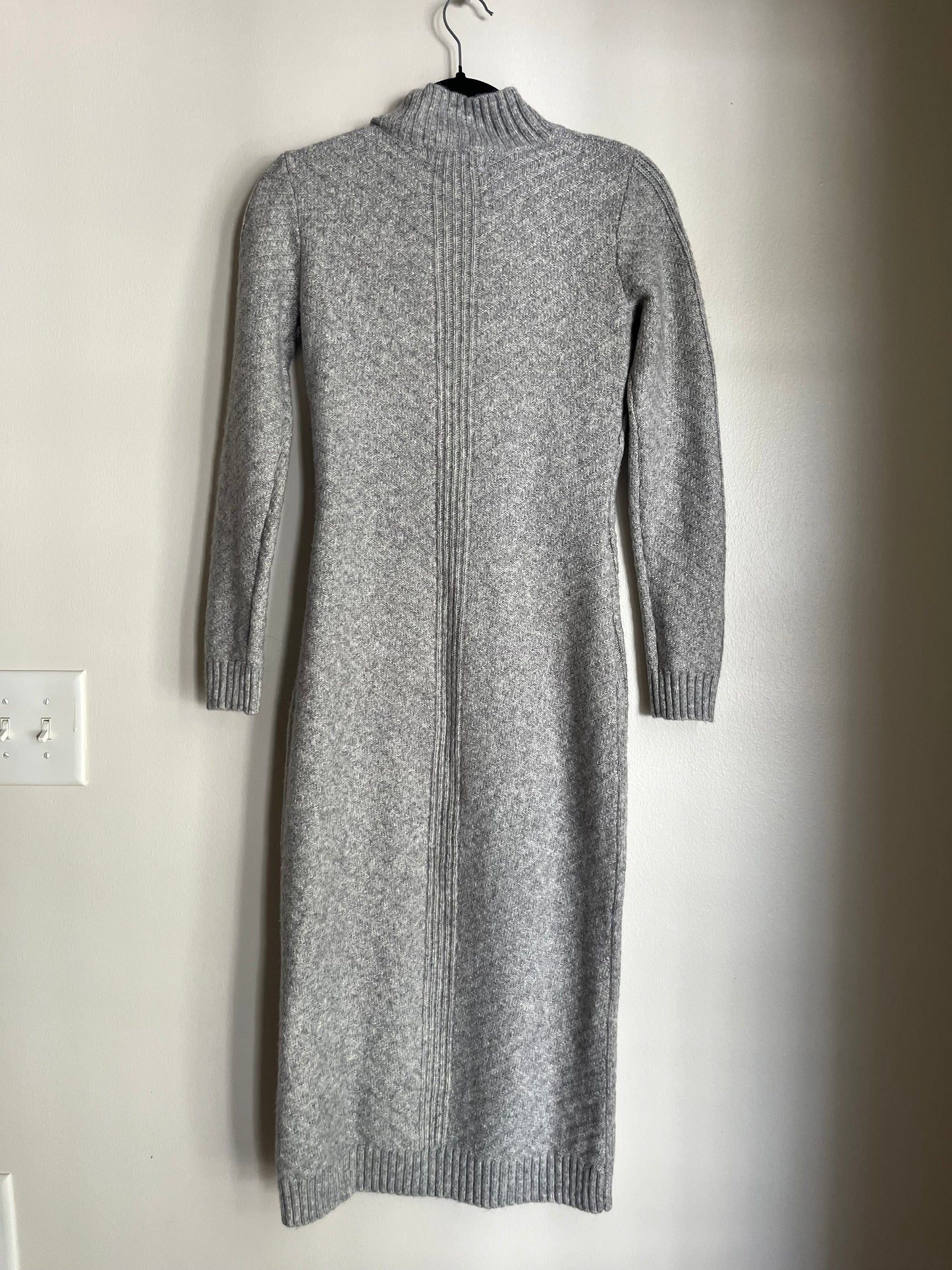 Dress Work By Tahari In Grey, Size: Xs