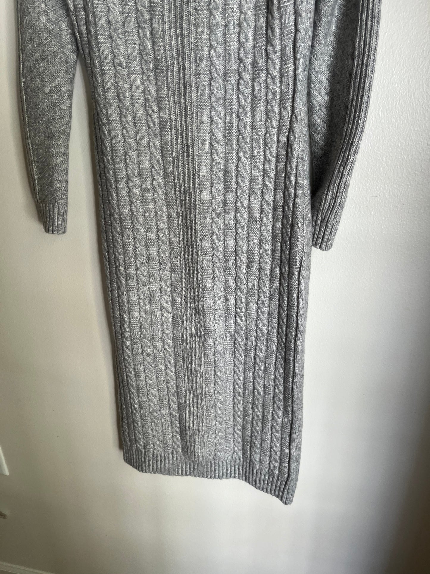 Dress Work By Tahari In Grey, Size: Xs