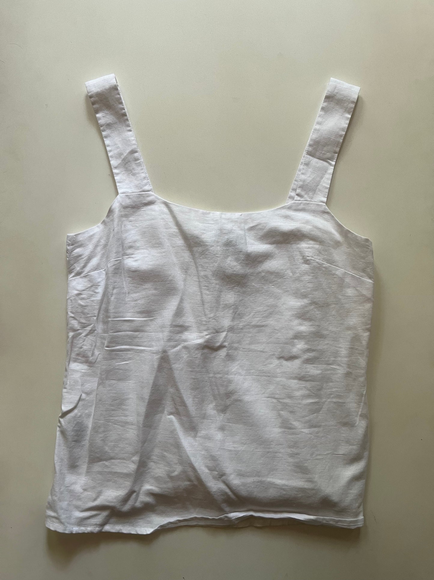 Top Sleeveless By J Crew In White, Size: Xs