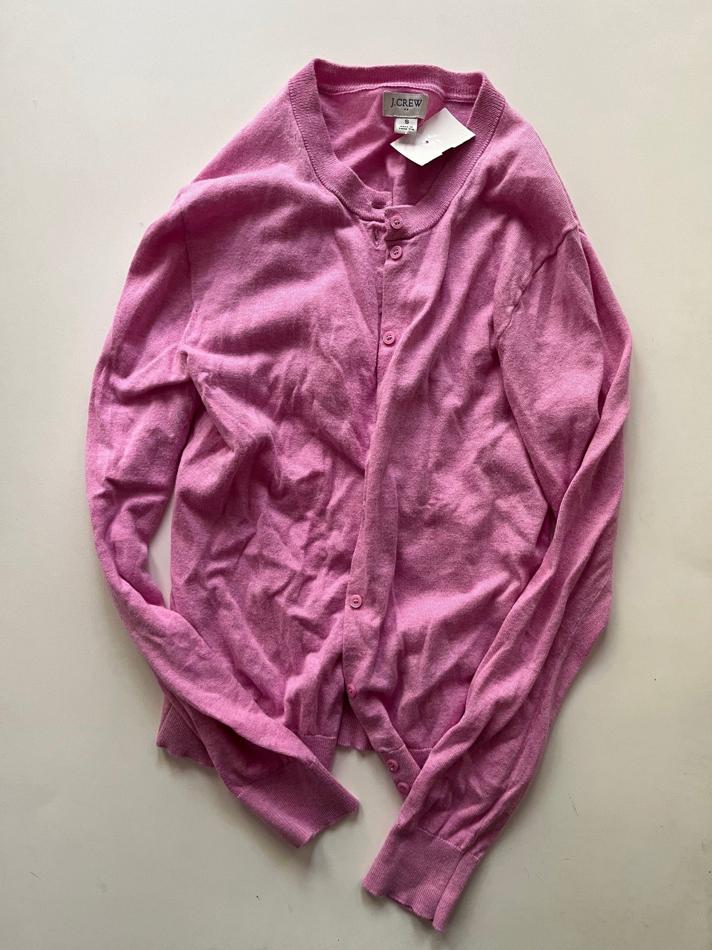 Cardigan By J Crew In Pink, Size: S