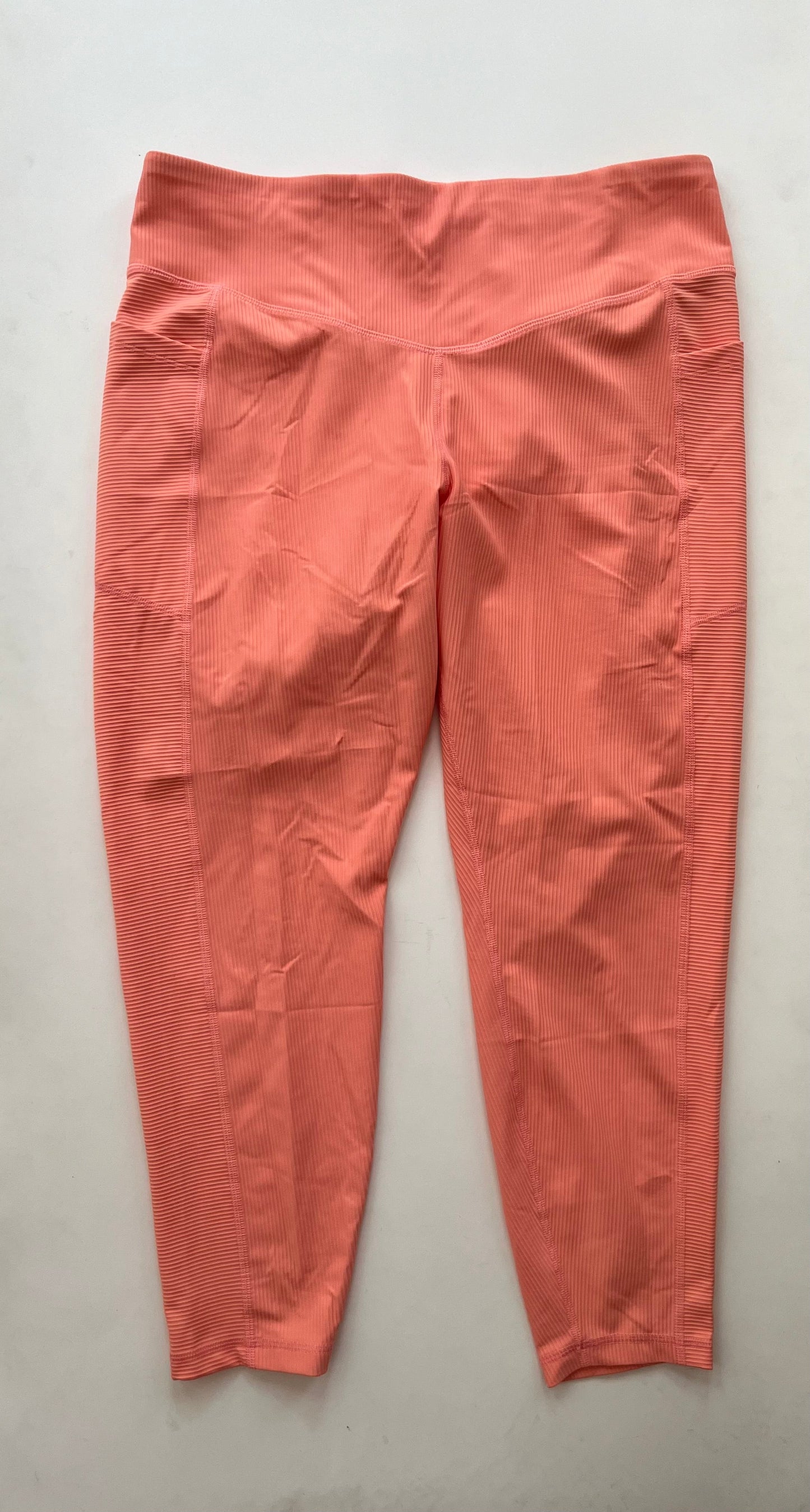 Athletic Leggings By Old Navy In Orange, Size: Xl