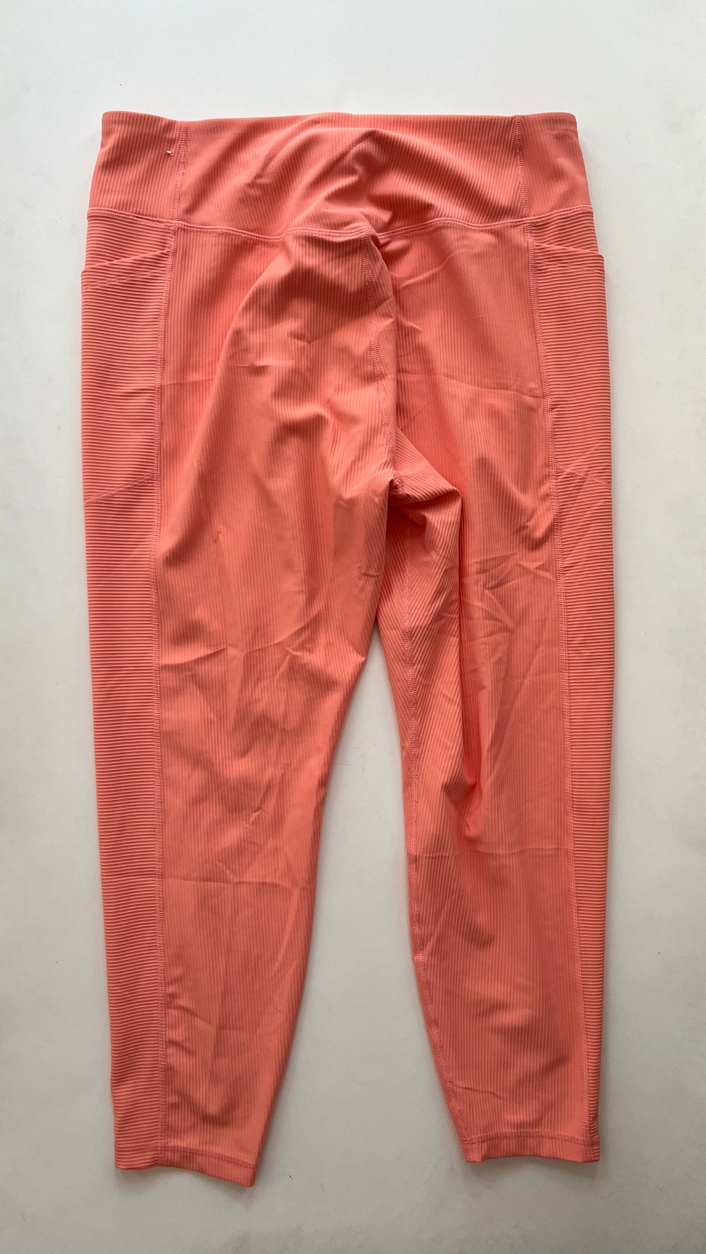 Athletic Leggings By Old Navy In Orange, Size: Xl