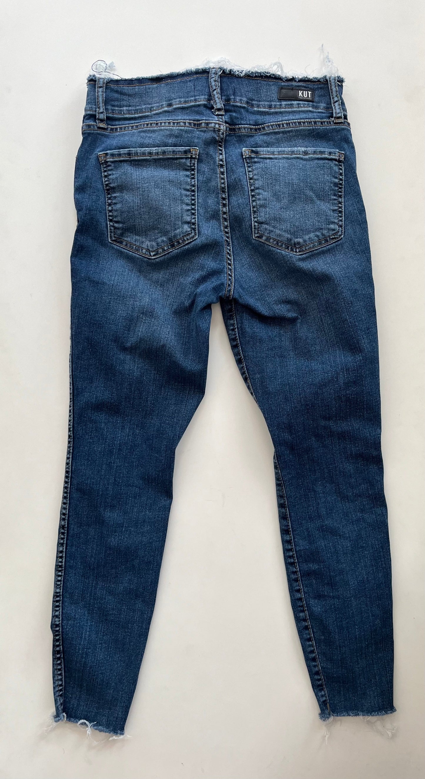 Jeans Straight By Kut In Denim, Size: 4petite