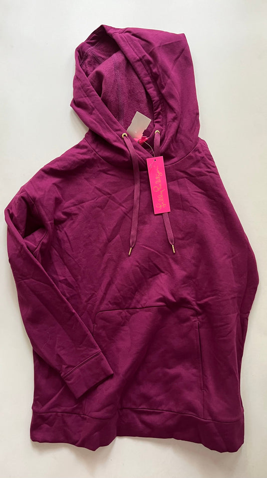 Sweatshirt Hoodie By Lilly Pulitzer In Plum, Size: Xs