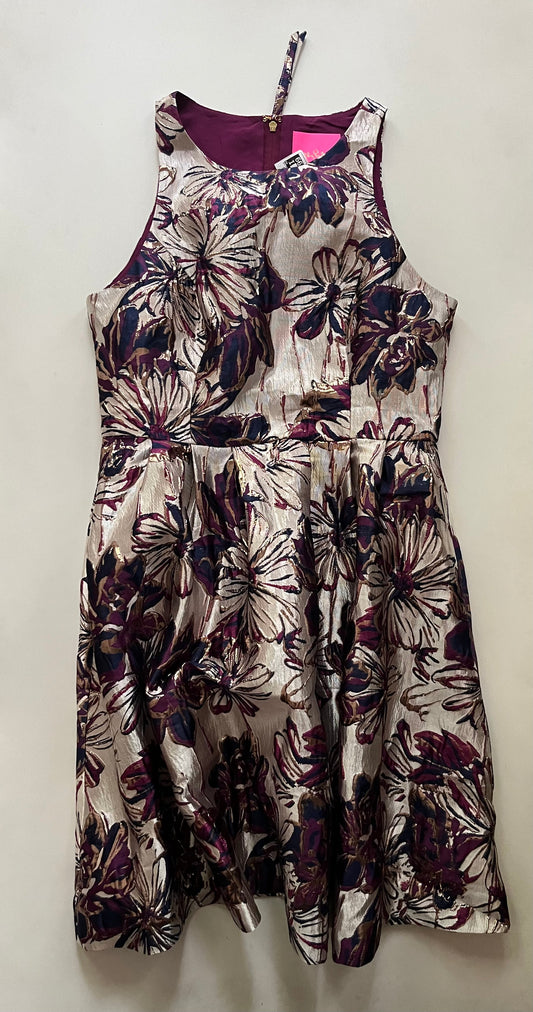 DRESS PARTY MIDI LILLY PULITZER in FLORAL, Size: S