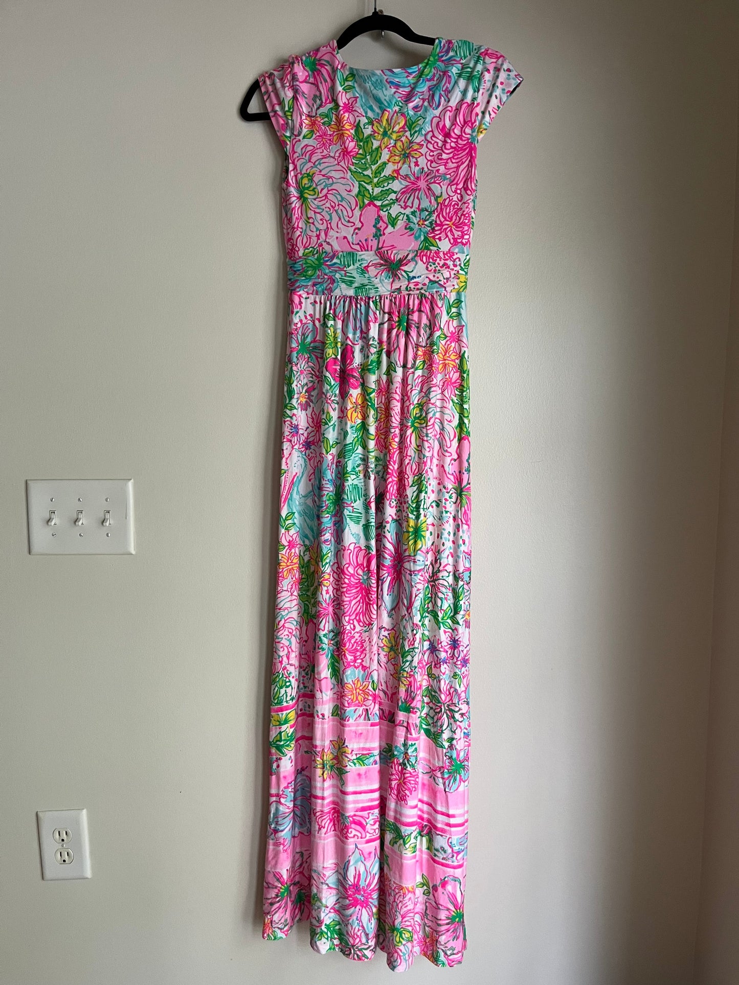 Dress Casual Maxi By Lilly Pulitzer In Multi-colored, Size: Xs