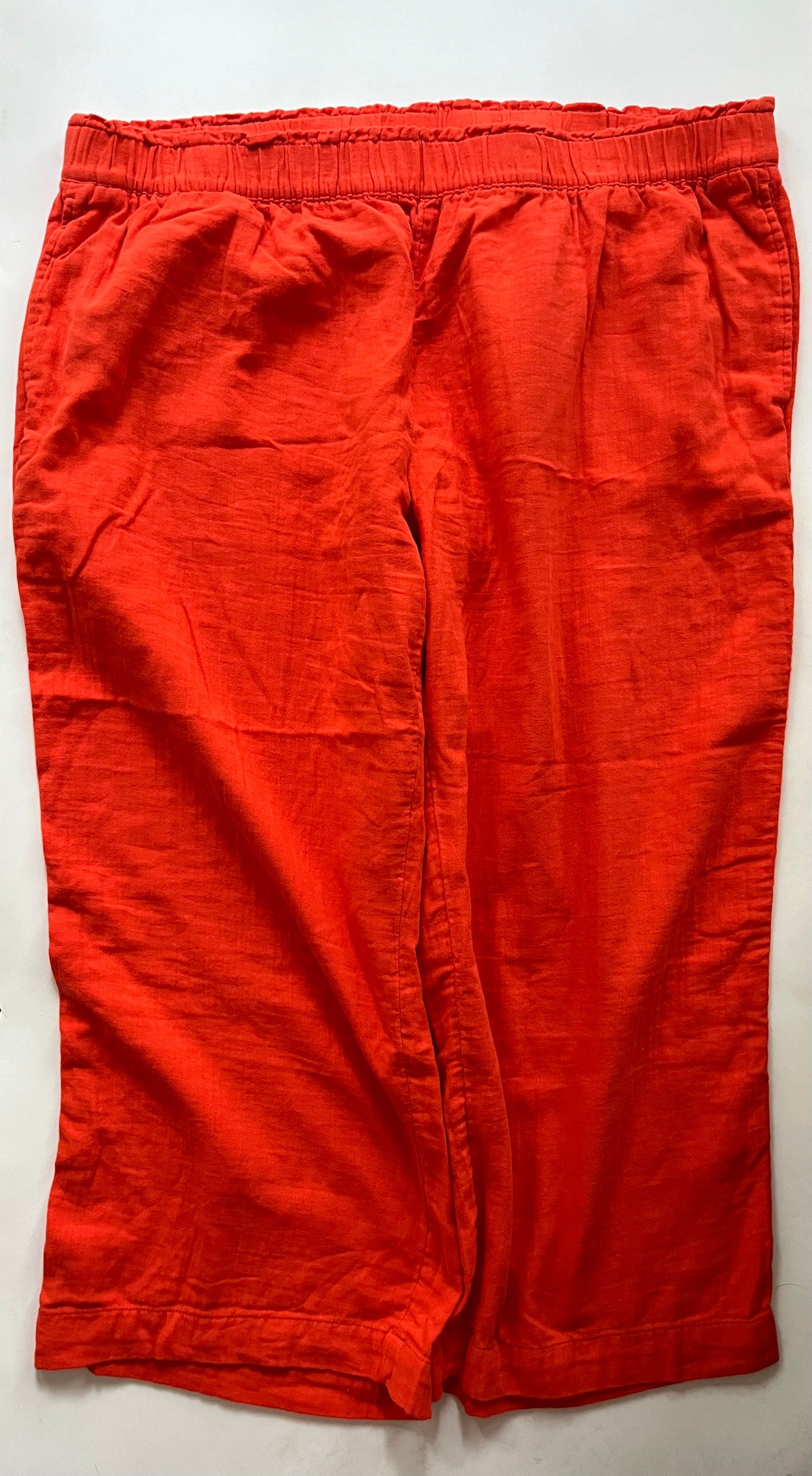 Pants Linen By Old Navy In Orange, Size: 20