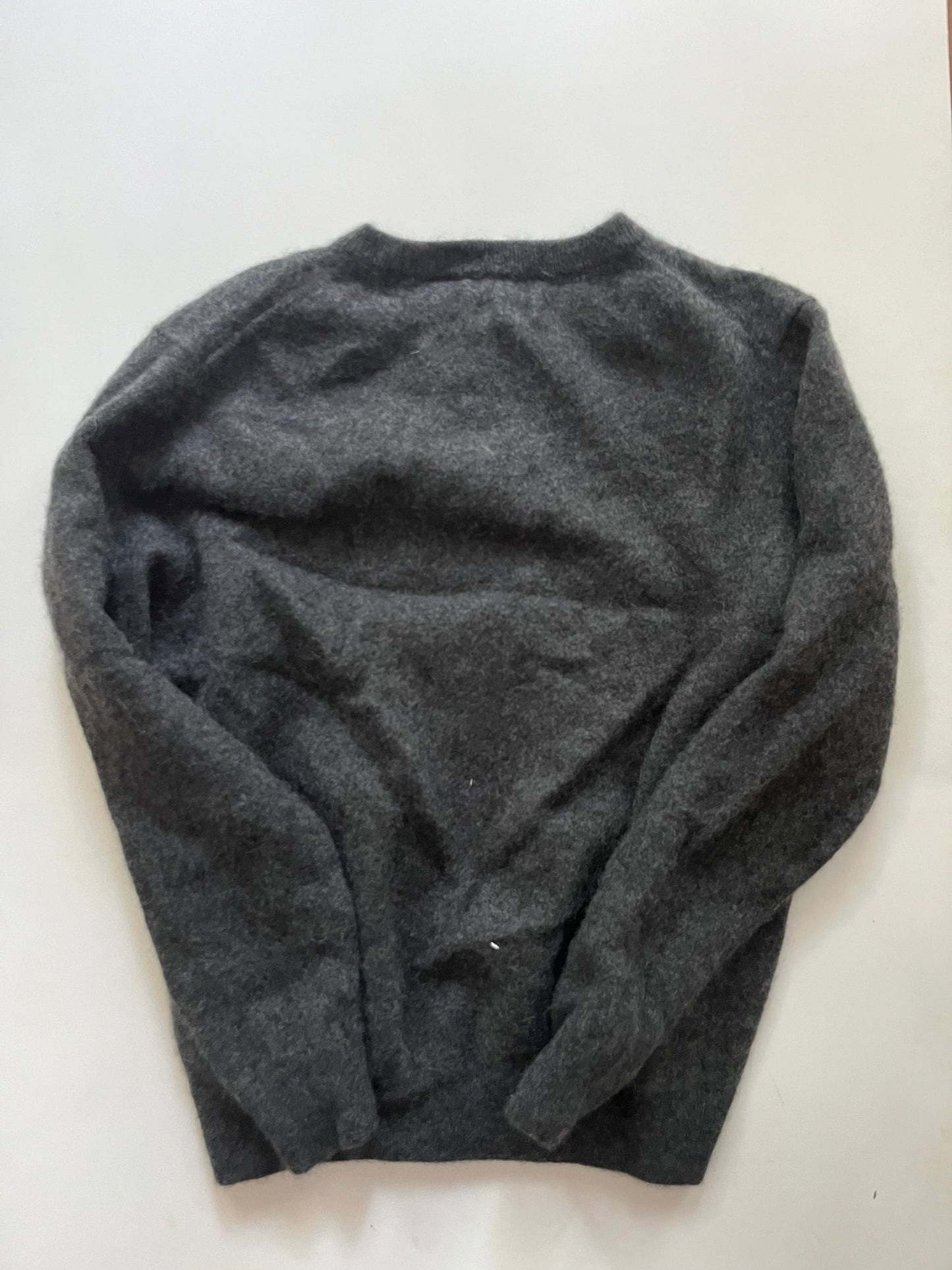 Sweater Cashmere By J Crew In Charcoal, Size: L