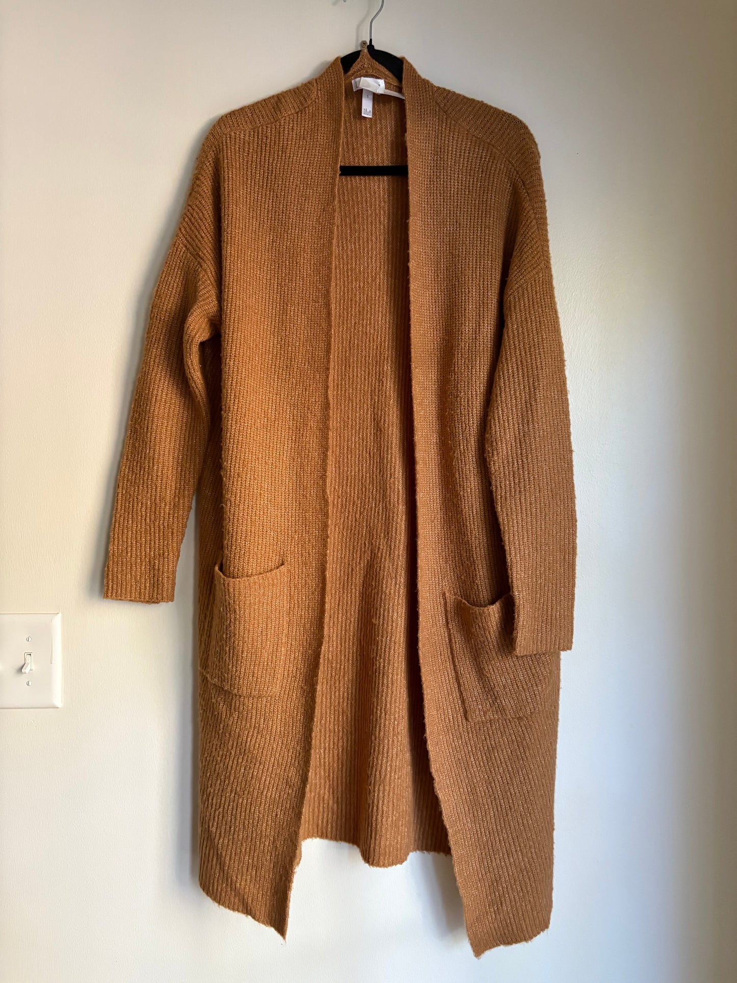 Sweater Cardigan By Leith In Brown, Size: S