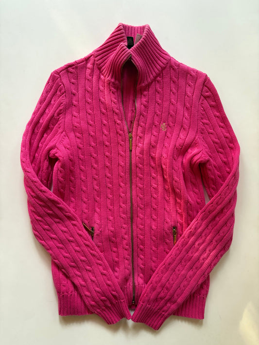 Sweater By Ralph Lauren Co In Pink, Size: Xs