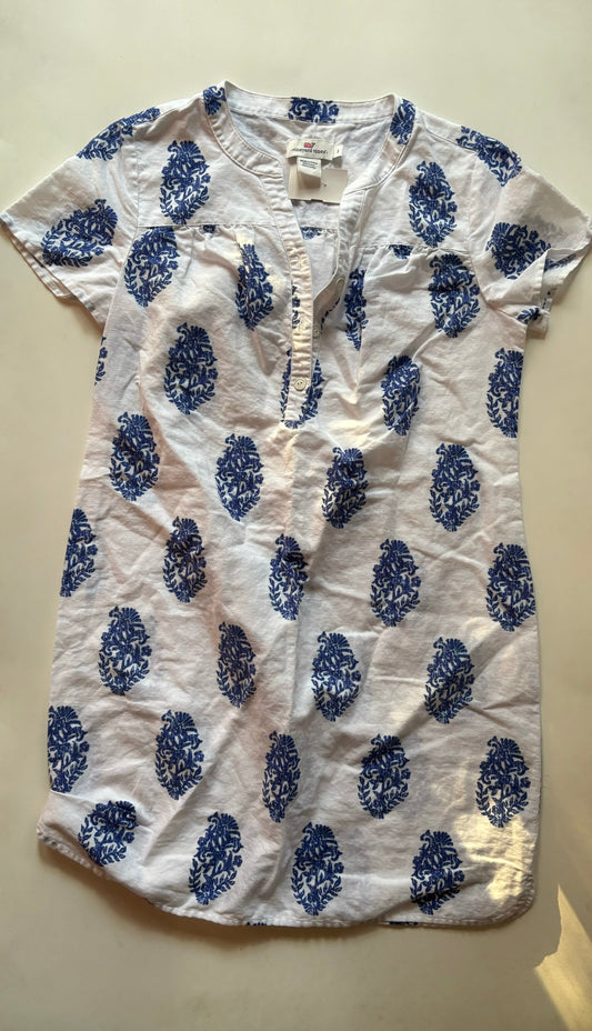 Dress Casual Midi By Vineyard Vines In White, Size: S