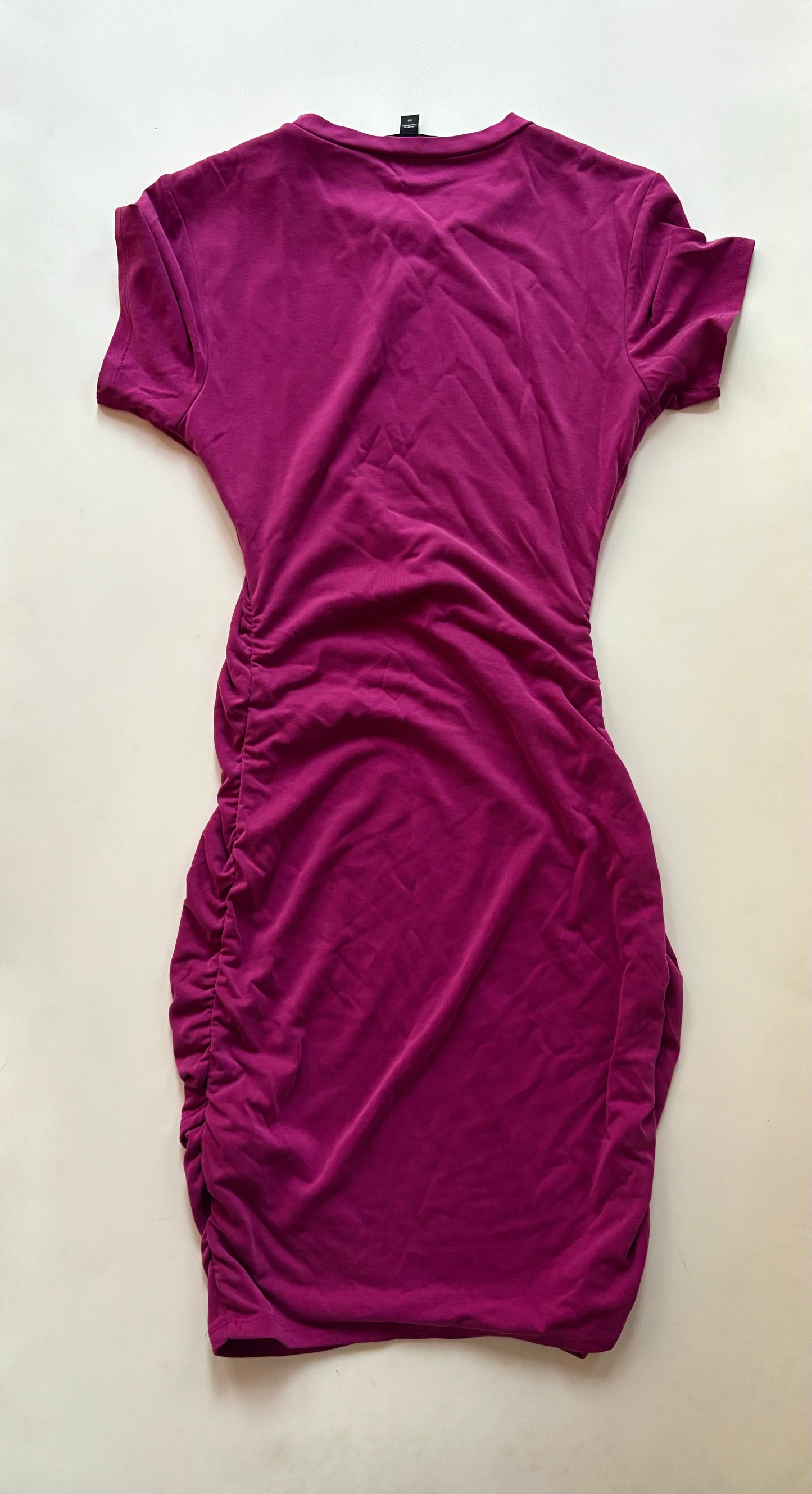 Dress Casual Midi By Express In Pink, Size: Xs