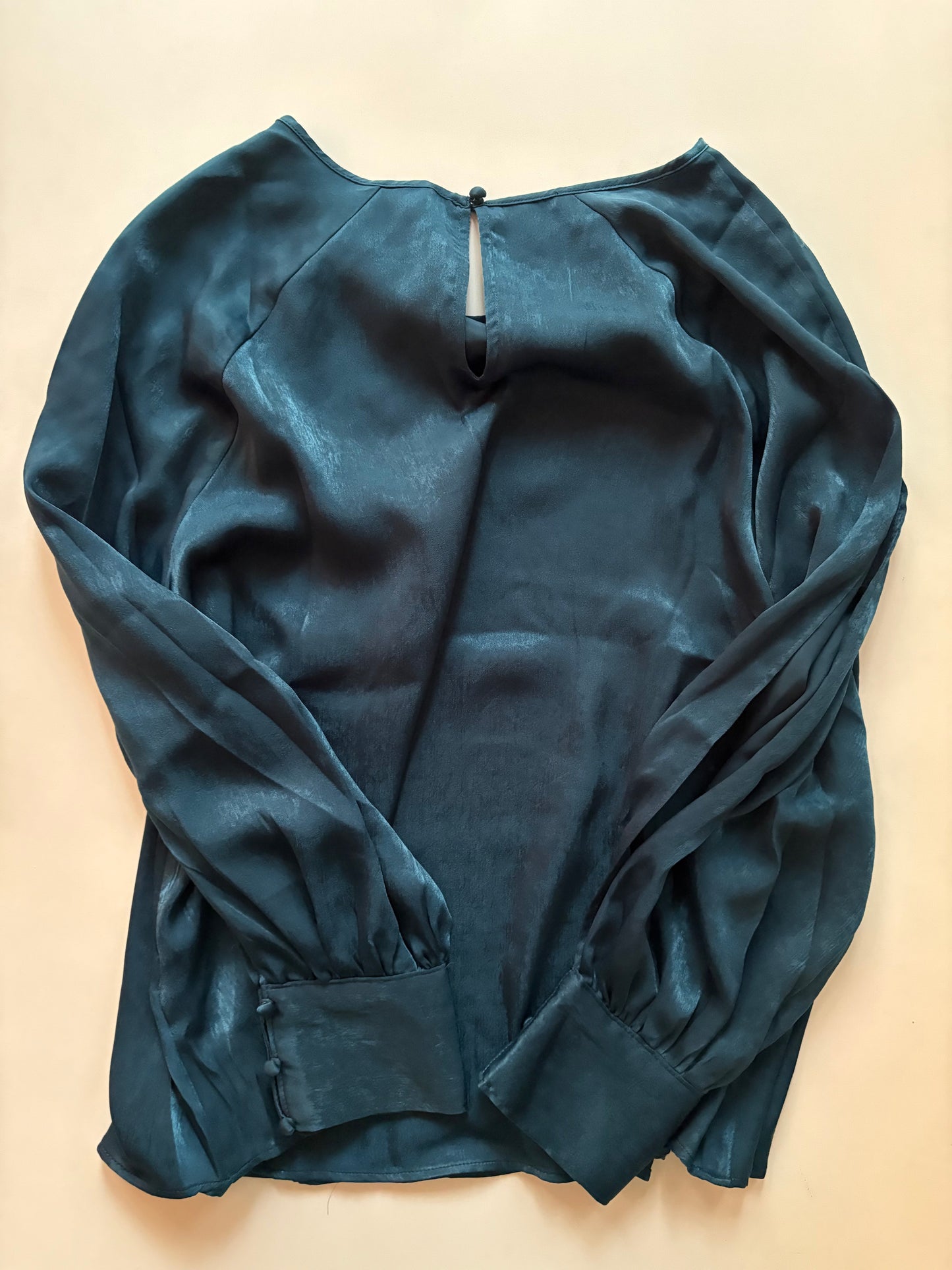 Blouse Long Sleeve By Maurices In Blue, Size: Xl