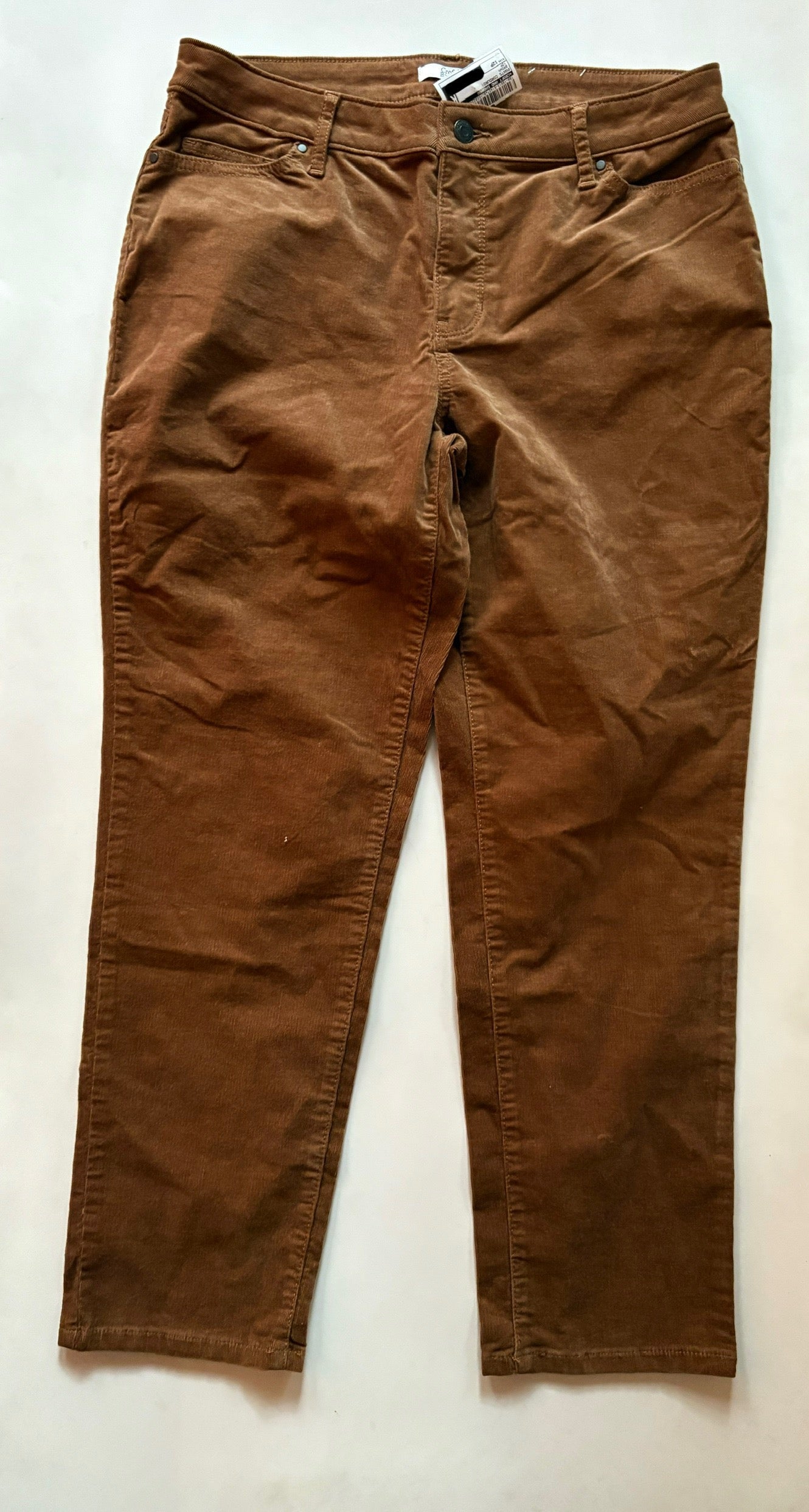 Pants Corduroy By Croft And Barrow In Brown, Size: 12p